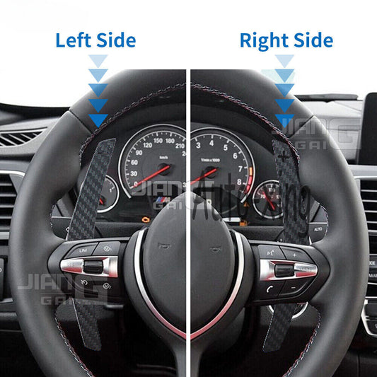 ya 8 5.27 Magnetic Carbon Fiber Shift Paddles for BMW F30 F80 F82 F85 M2 M3 M4 M5 M6 2016+