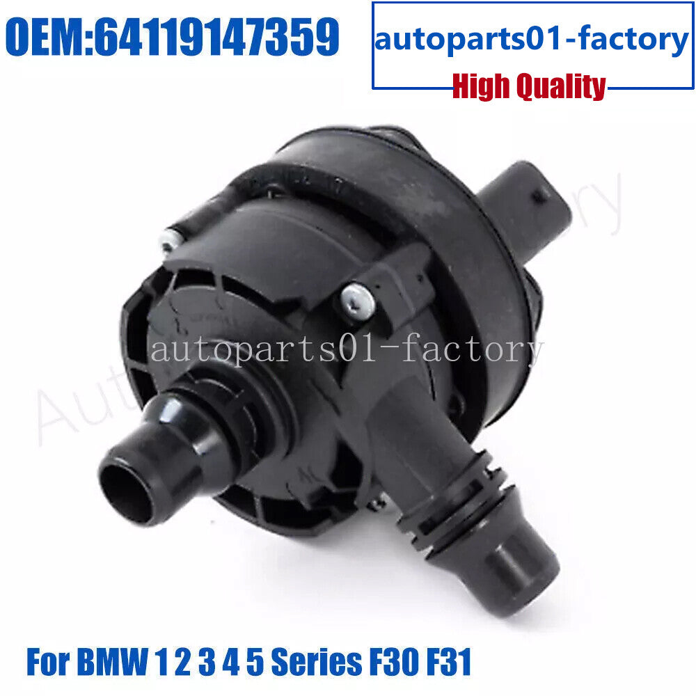 ya 9 6.4 64119147359 Auxiliary Electronic Water Pump for BMW 1 2 3 4 5 Series F30 F31