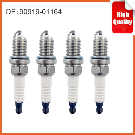 ya 2 6.27 90919-01164 for Toyota for Lexus Spark Plug Set of 4 OE K16R-U11