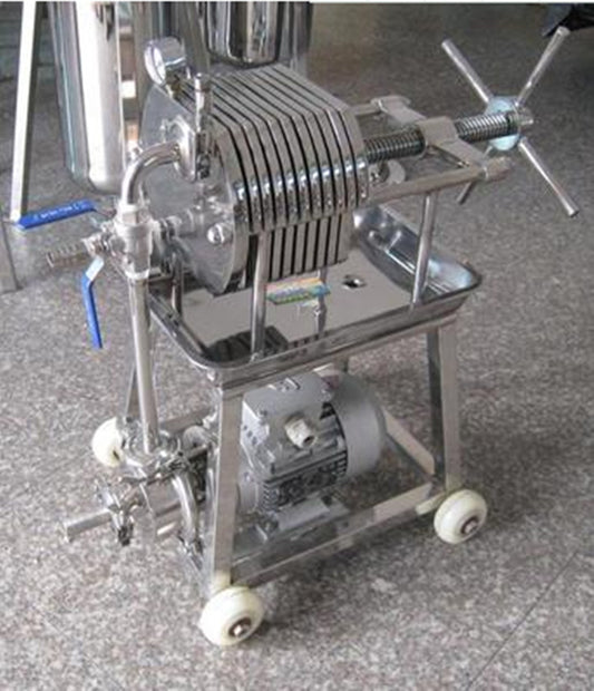 ZH-100 Stainless Steel Plate Frame Filter Horizontal Plate Frame Filter Machine