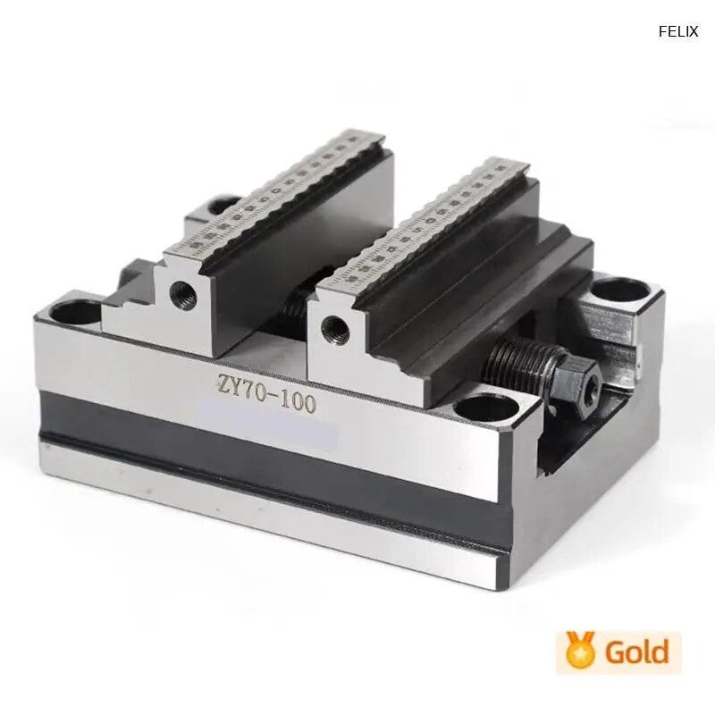High-precision Four-turn Table Fixture Self-centering CNC Vise CNC Machining