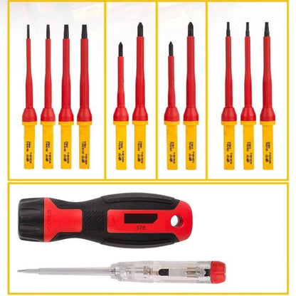 ya 26 Shockproof Electrical Screwdriver Set Ergonomic NonSlip Grip 1000V Protions