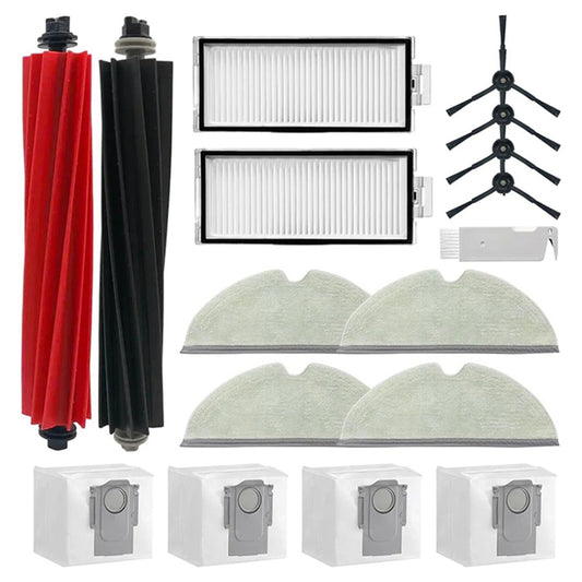 ya 25 Main Side Brush Strainer Wipes Part for Q5 Pro+/Q8 Max+ (Plus)