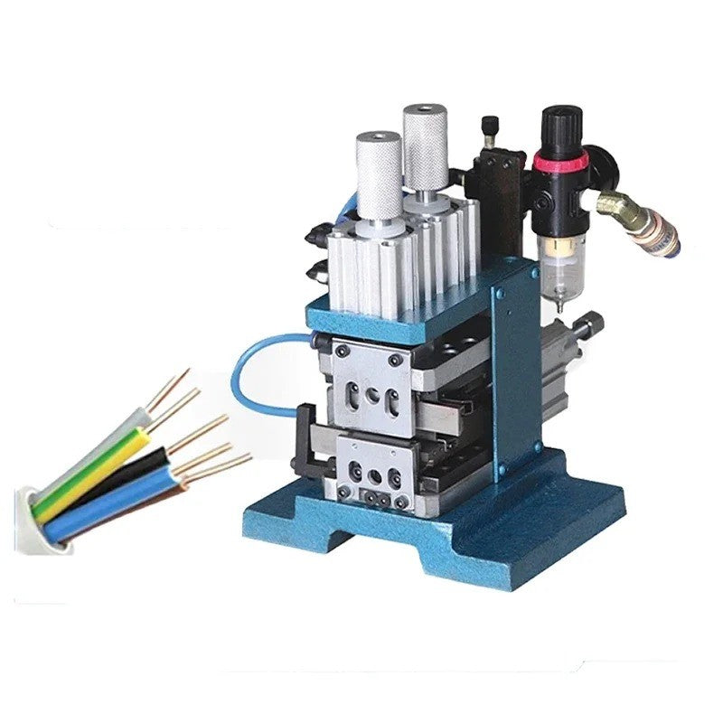ya 26 8.1 Vertical Core Wire Pneumatic Wire Stripping Machine Small Wire Stripping Machinea