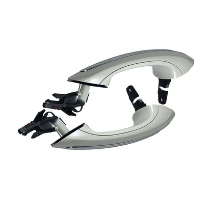 ya 5 8.7 For F07 F10 F11 F12 F13 F01 F02 Rear Left + Right Door Handle Puller White