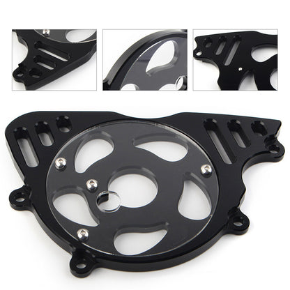ya 5 8.7 for Kawasaki Z1000 2010-2021 Black Engine Sprocket Cover Chain Guard Protector