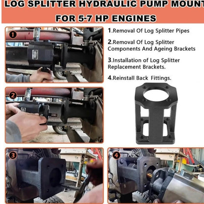 ya 14 Splitter Replacement Brackets for 5-7Hp Engine Splitter Pump Mount Bracket