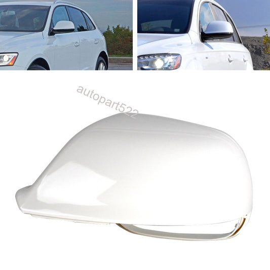 ya 7 6.10 White mirror protective cover for Audi Q7 for Q5 2011 2012 - 2017 left driver mirror cover shell