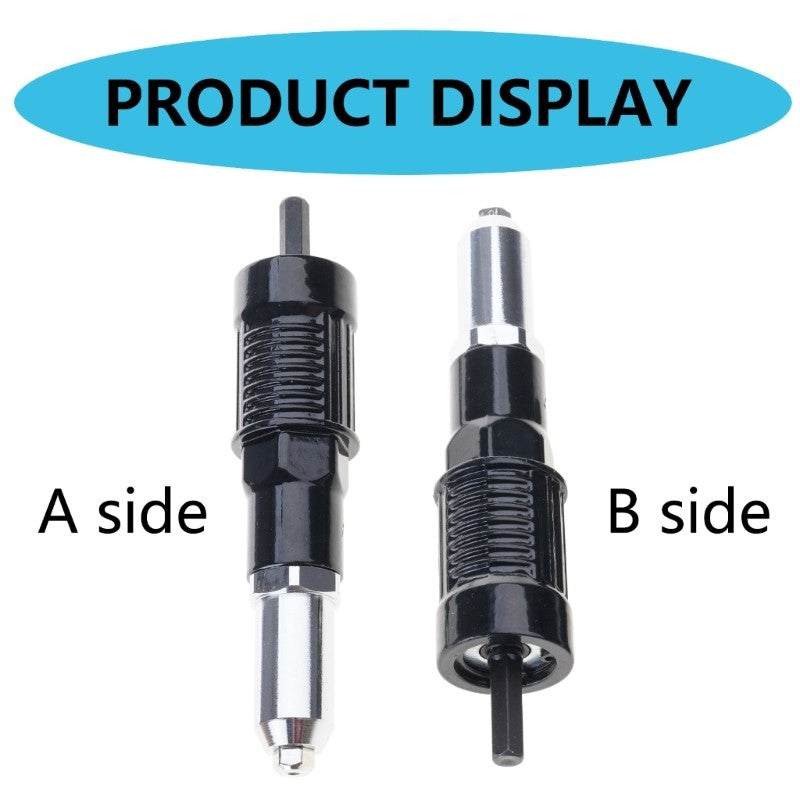 ya 14 HighHardness Aluminum Casting Rivet Adapter Electric Riveter Power Hand Tool