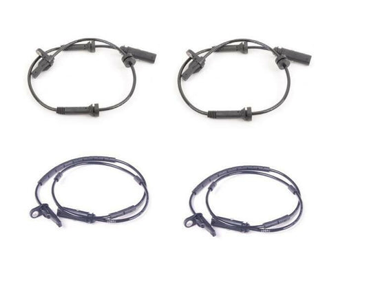 ya 1 8.5.1 1 set Front and Rear ABS Wheel Speed Sensor for F30 125i 316i 320i 328i