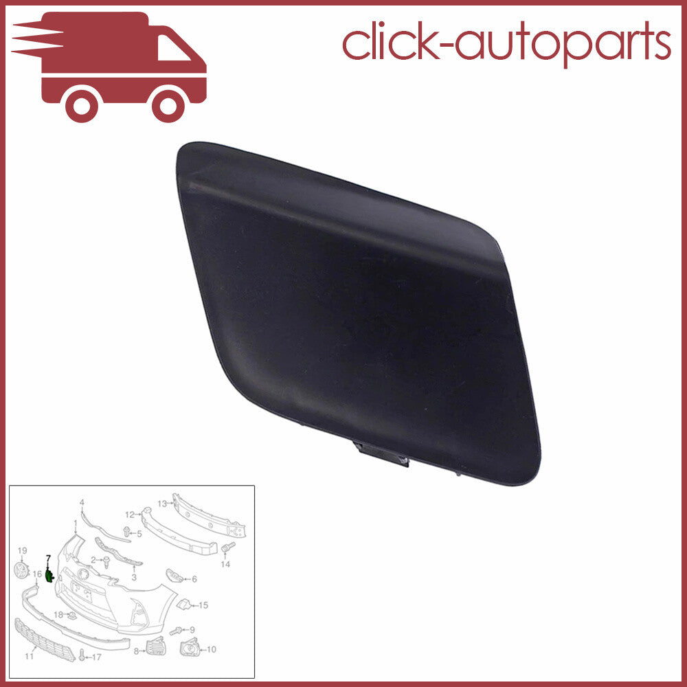 ya 27 6.18 Front Bumper Towing Hook Cover Eye Cap 52127-52941 for Toyota Prius C 2012-14
