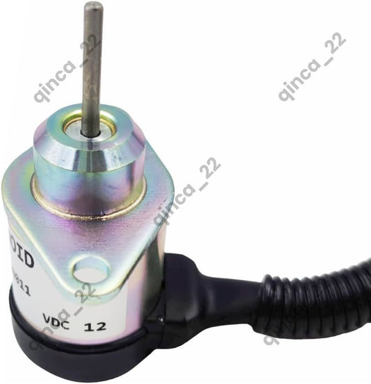 ya 3 6.25.3 12V stop solenoid valve 7000769 1J710-60011 for Kubota engine V2607 Bobcat loader S160