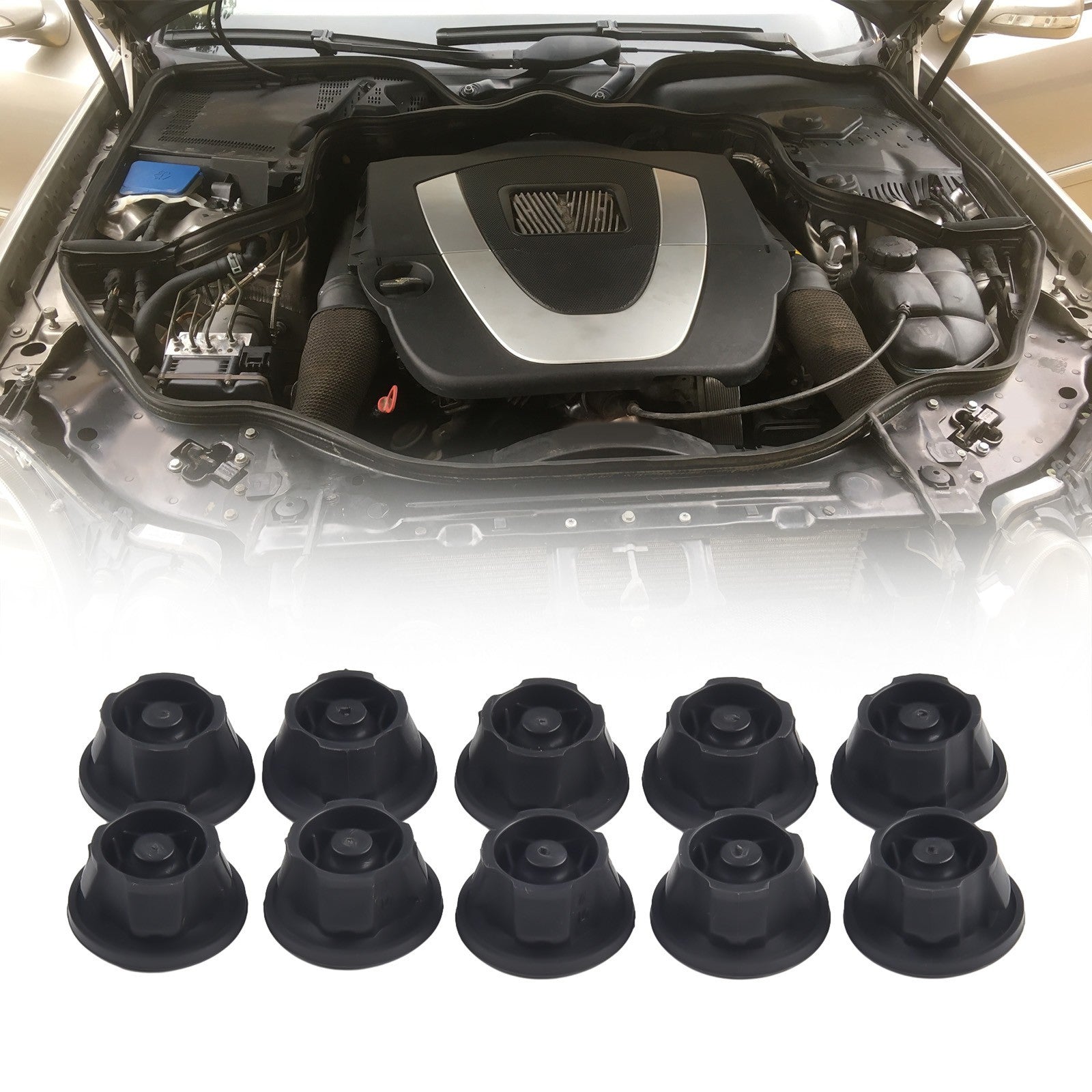 ya 1 7.3 Replace Your Damaged for MERCEDES Engine Cover Grommets Easy and Reliable