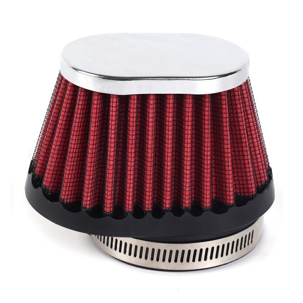 ya 5 8.7 4Pcs Motorcycle High Flow Air Filter 51mm For Motocross Scooter Air Pods Cleaner