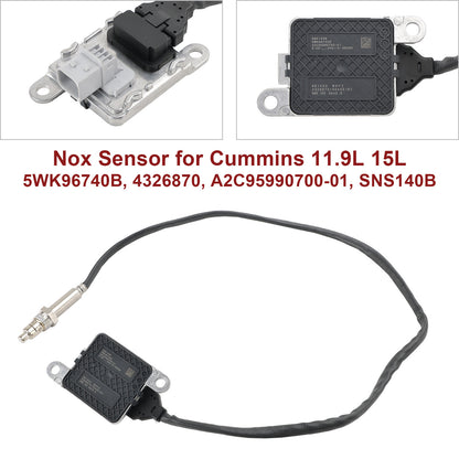 ya 1 8.12 baidi NEW 1¡Á NOX Nitrogen Oxide Sensor Inlet 4326870 For 13-18 11.9L 15L ISX