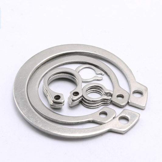 ×Î10mm - ×Î80mm External Retaining Ring Circlip Snap Ring 304 Stainless Steel