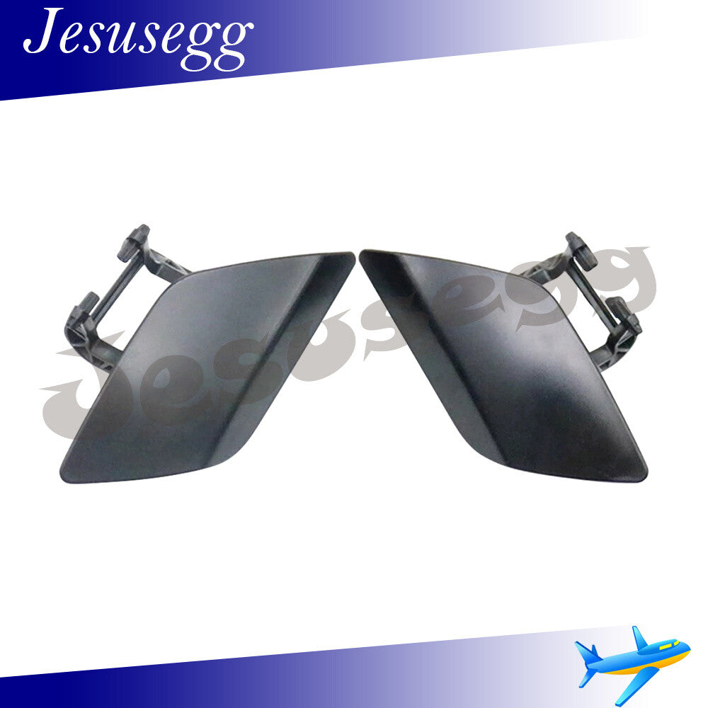 ya 27 6.18.2 Pair Front RH&LH Headlight Washer Nozzle Cover for Mercedes-Benz E Class 2009-12