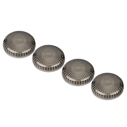 ya 5 8.7 Turn Signal Lens Smoke Cover Fit for Yamaha Road Star/V Star 1100 /Vmax 1200 1700 4x