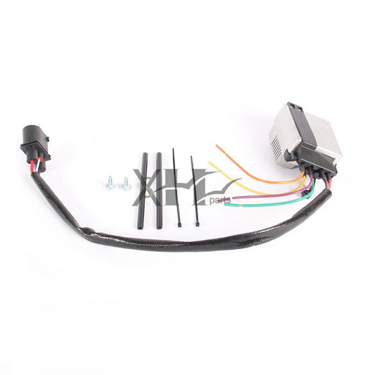 ya 12 5.22.2 Radiator Cooling Fan Control Unit Fit for Audi A6 quattro 2005--2011 4F0959501G