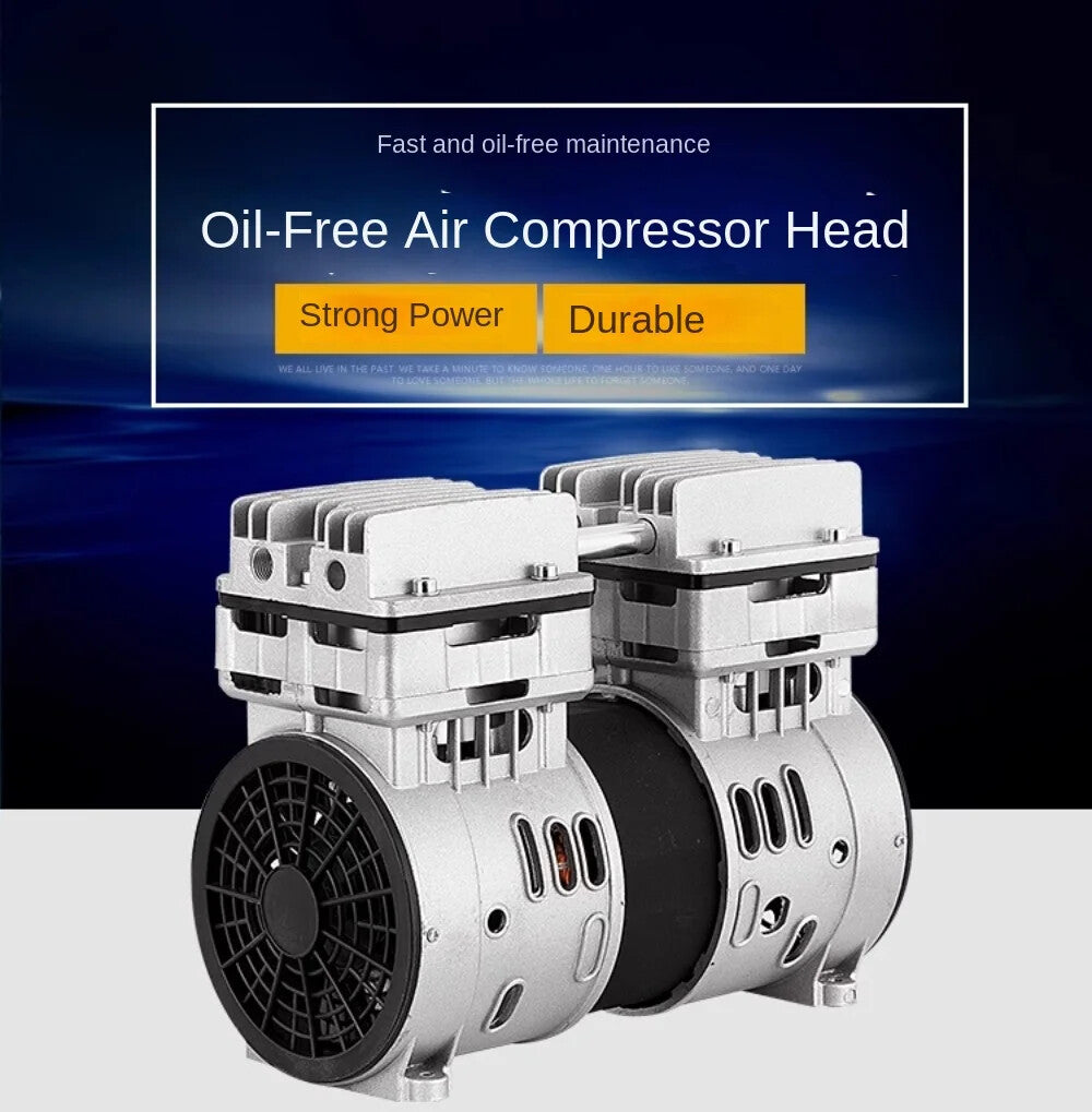 ya 14 220V Silent Air Compressor Head Silent Air Pump Motor Compressor Air Pump Vacuum
