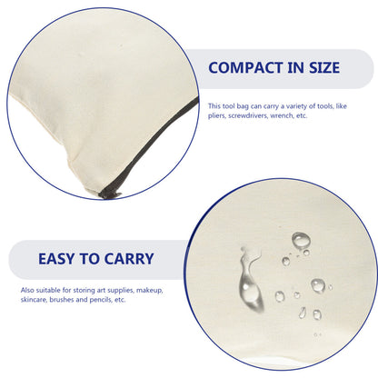 ya 26 10PCS Zipper Storage Pouch Tool Pouches with Zipper Tool Organizer Pouch