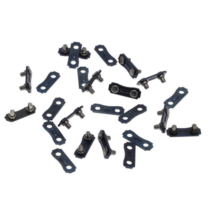 ya 17 12 Sets Chainsaw Chain Links Repair Part Size 3/8LP Pitch - .050 Gauge
