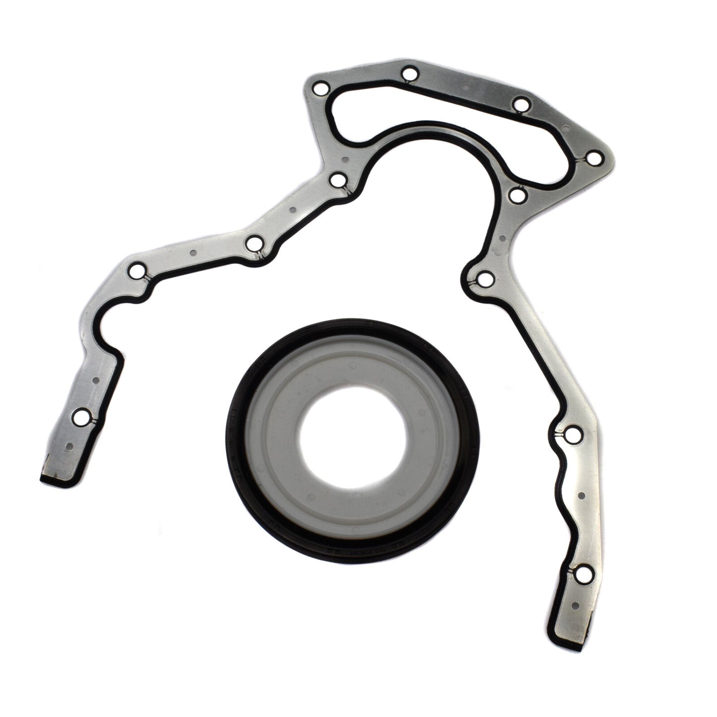 ya 1 8.5.2 Rear Main Seal Block Cover Gasket Kit for Express for GMC for Sierra for Cadillac 