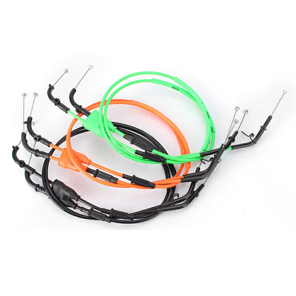 ya 5 8.7 for Kawasaki ZX10R 2006-2007 2x Motorcycle Throttle Cable Accelerator Wire
