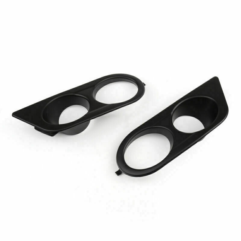 ya 1 8.5.2 New Style Semi Glossy Painted Fog Light Cover Covers 2x LH&RH Fits 01-06 E46 M3