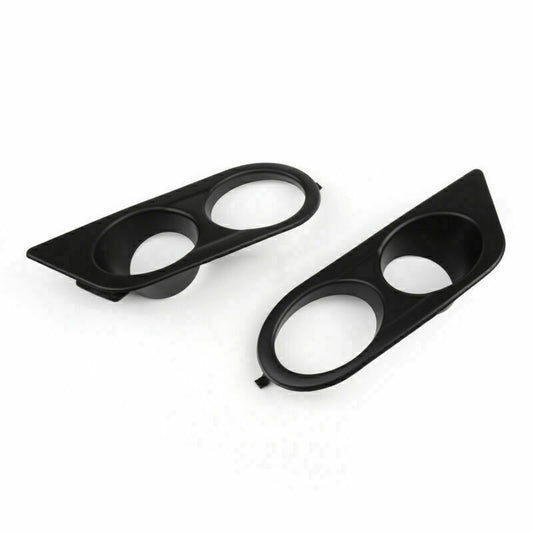 ya 1 8.5.2 New Style Semi Glossy Painted Fog Light Cover Covers 2x LH&RH Fits 01-06 E46 M3
