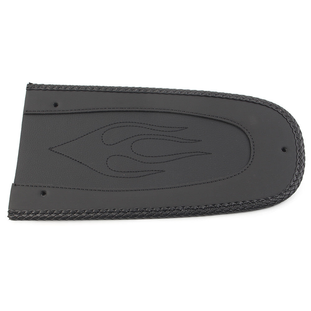 ya 5 8.7 Black Flame Solo for SEAT Rear Fender Bib for Harley Touring Electra Glide Road King