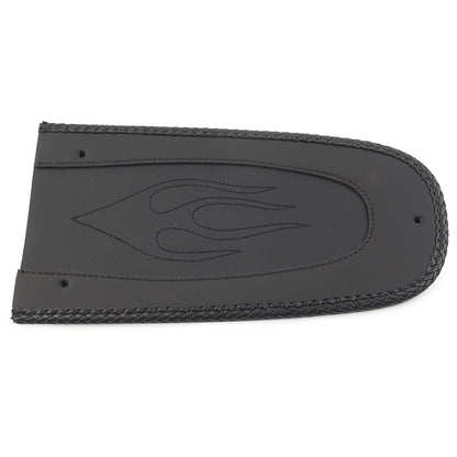 ya 5 8.7 Black Flame Solo for SEAT Rear Fender Bib for Harley Touring Electra Glide Road King
