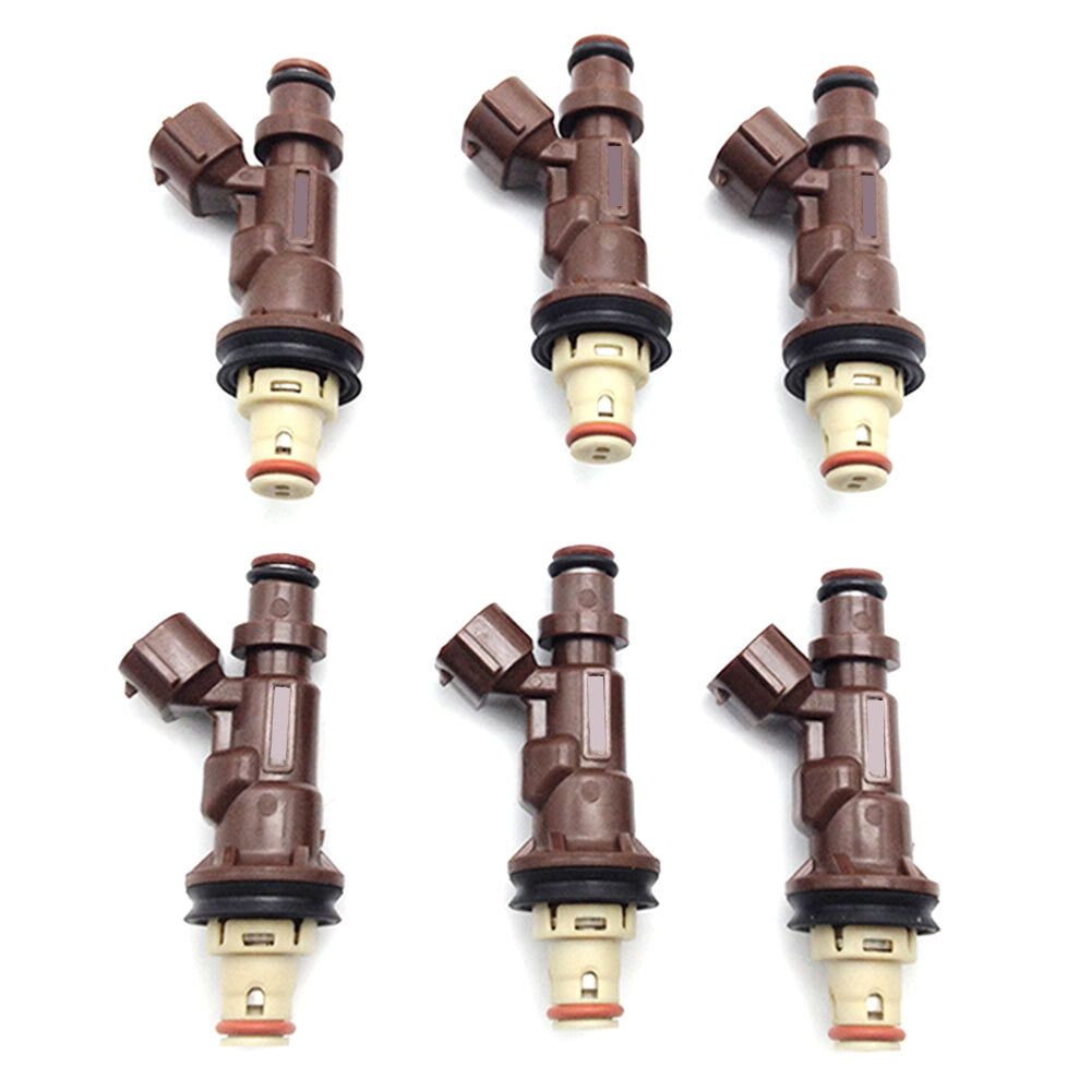 ya 5 8.7 SET Of 6Pcs Fuel Injectors for Toyota for 4Runner SR5 Sport Utility 4-Door 3.4L 1999