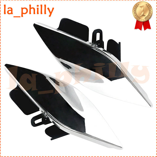 ya 27 6.18 2Pcs for Maserati Quattroporte 14-17 Front Headlamp Washer Nozzle Cover LH+RH