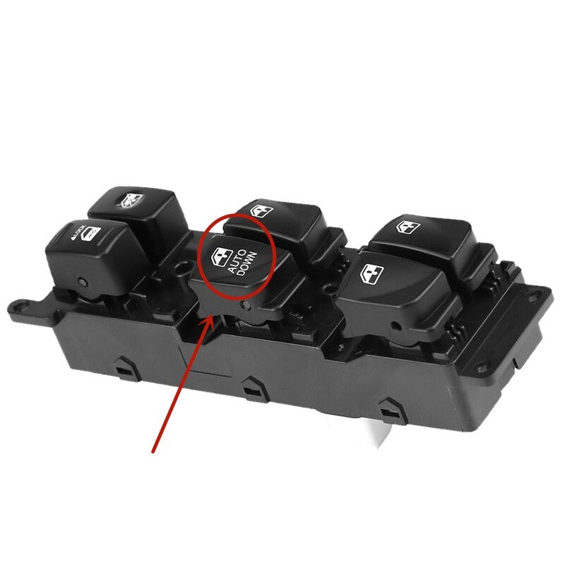 ya 1 8.5.2 93570-1E110 Power Window Master Control Switch LHD for HYUNDAI Accent 2007- 2010
