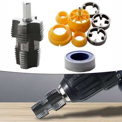 ya 17 7PCS Sewer Cleaning Cutter Head Set for Powerful Drain Mainte nce Solutions
