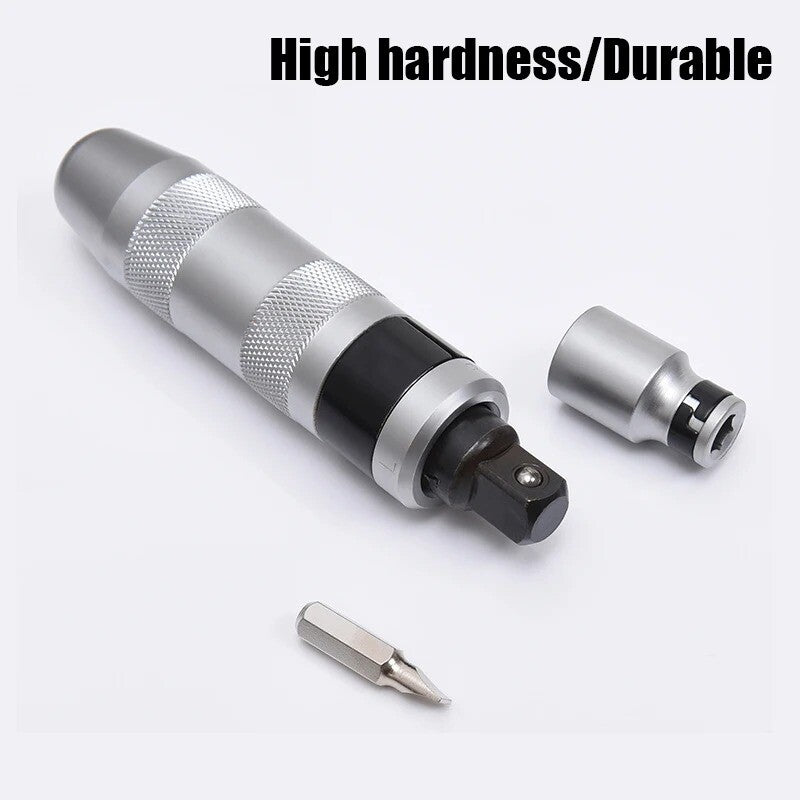 ya 26 7PCS Impact Screwdriver Set Portable Heavy Duty Shock Screw Chisel Bits Tools