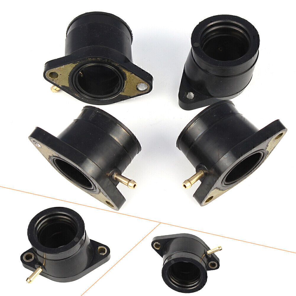 ya 4 6.17 4 x Carburetor Intake Manifold Boot Joint Carb Holder for Yamaha XJ650 XJ750