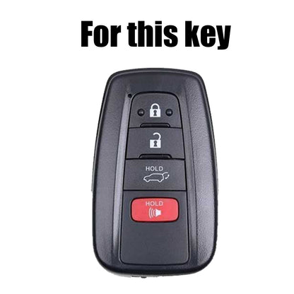 ya 5 8.7 Button Car Key Fob Case Cover for Toyota Highlander for COROLLA for Camry Hybrid 2018