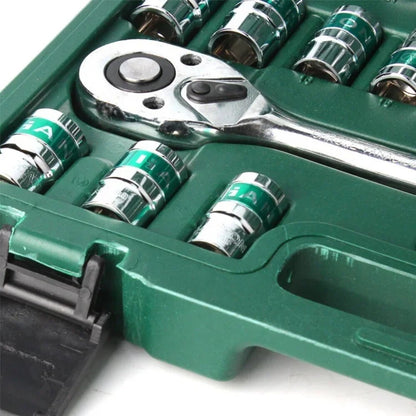 ya 26 32pcs of Household Tool Kit Set Hardware Tools Sockets Set Car Repair Tool