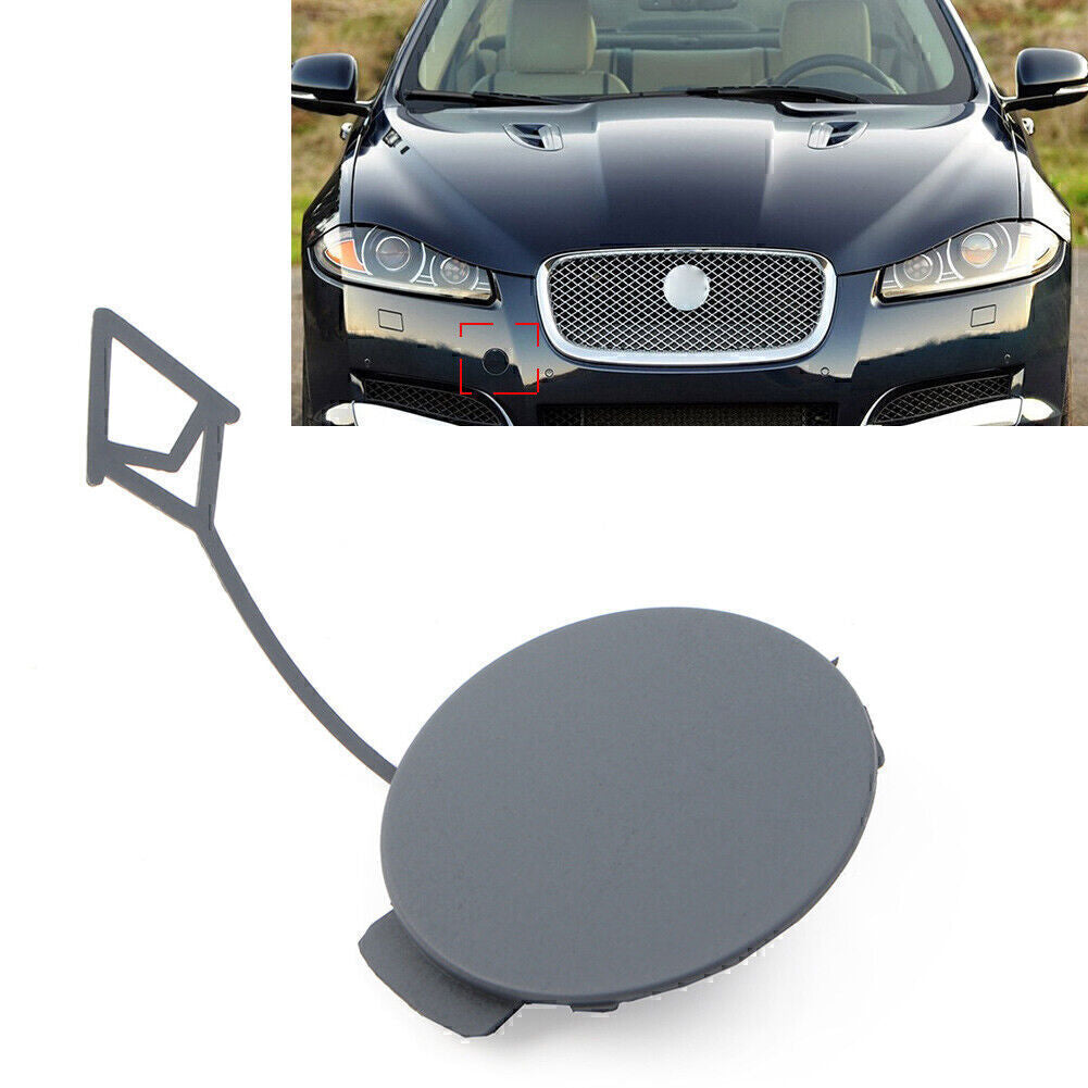 ya 5 8.7 1x Fit for Jaguar XF 2012-2015 2013 14 C2Z13457 Front Bumper Trailer Hole Cover
