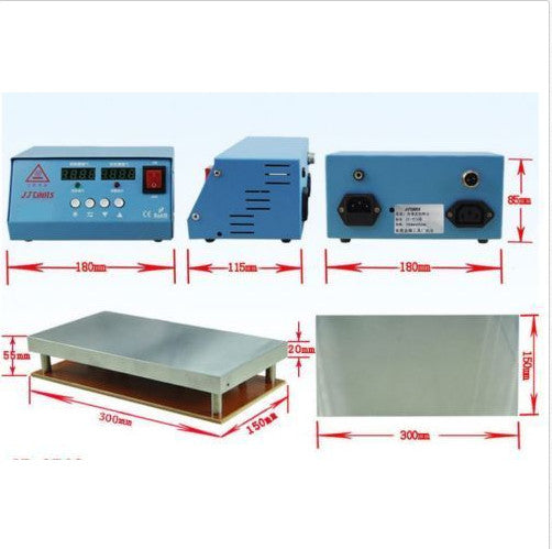 NEW 150*300mm split type Electronic hot plate preheat station for phone, LED b
