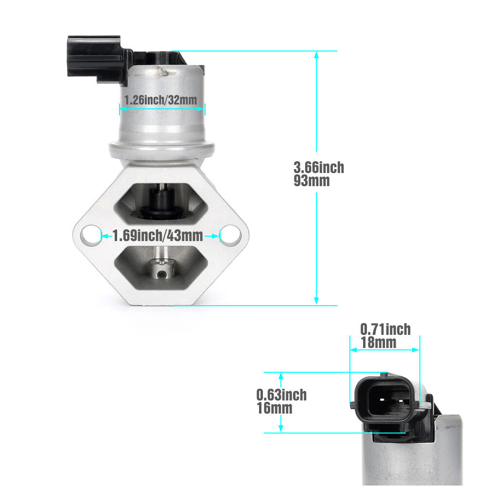 ya 5 8.7 Idle Air Valve Iac For Mercruiser 4.3 5.0 5.7 L 7.4 350 Mag Alpha Bravo Control