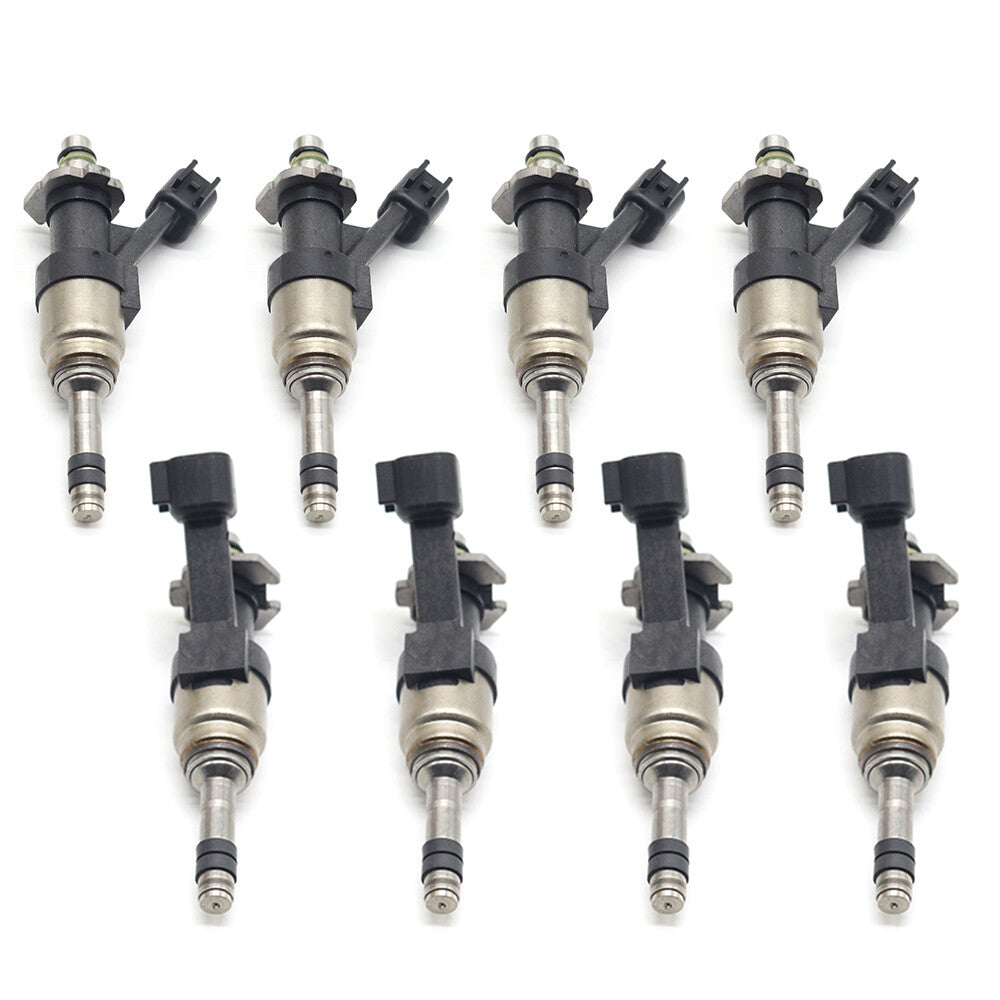 ya 1 8.5.1 Kit (8) Fuel Injector for GMC for Cadillac Camaro SS 6.2L 2014-2018 12668393