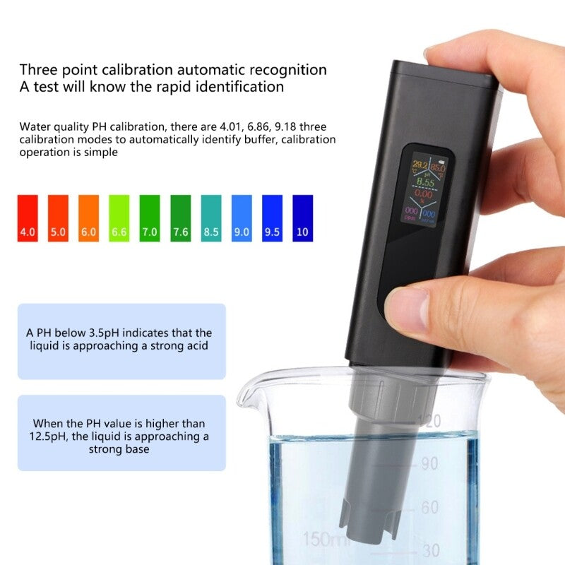 ya 26 Advanced Water Monitors Salinity Temperature Testing Tool ABS