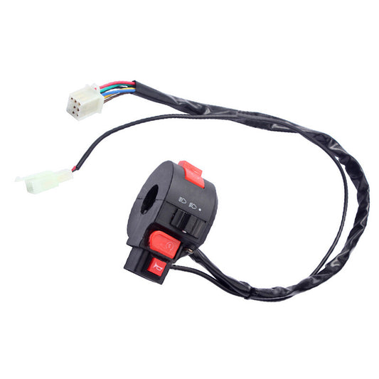 ya 1 7.4 22MM 7/8 Dirt Bike Motorcycle Handlebar Control Switch Turn Signal Start Switch