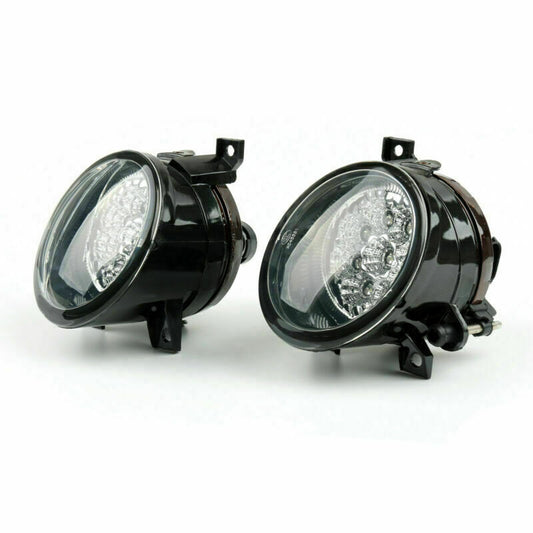 ya 1 8.5.1 Left & Right Front Clean LED Fog Light for VW Rabbit for Tiguan for Jetta MK5 05-09 U1