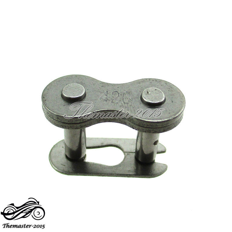 ya 5 8.7 420 Chain Master Link For 50 70 110 cc Dirt Bike Quad ATV Go Kart Moped Scooter