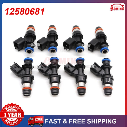 ya 1 7.2 for GMC Sierra 1500 2500 3500 Yukon XL 1500 New Fuel Injector 12580681 8PCS