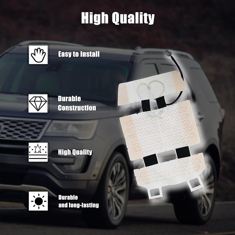 ya 5 8.7 New for SEAT Bottom Heater Element Pad LH For 2016-2019 for Ford Explorer FB5Z-14D696-A